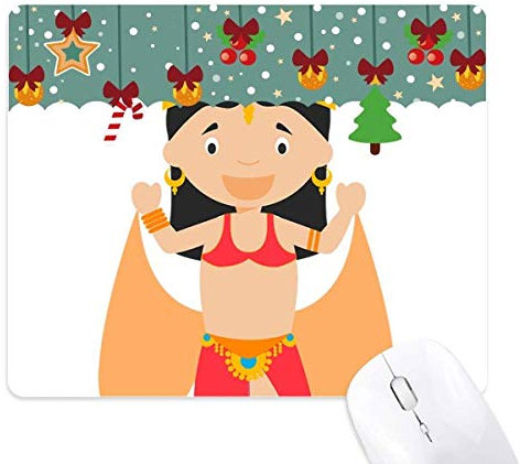 Tapis de souris traditionnel en caoutchouc Motif danseuse orientale