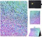 Bspring Funda para iPad 2 / iPad 3 / iPad 4, Cubierta Protectora con Soporte de Cuero Inteligente con función de automático Sueño/vigilia para Apple iPad 2 3 4 Retina,Arena de Colores