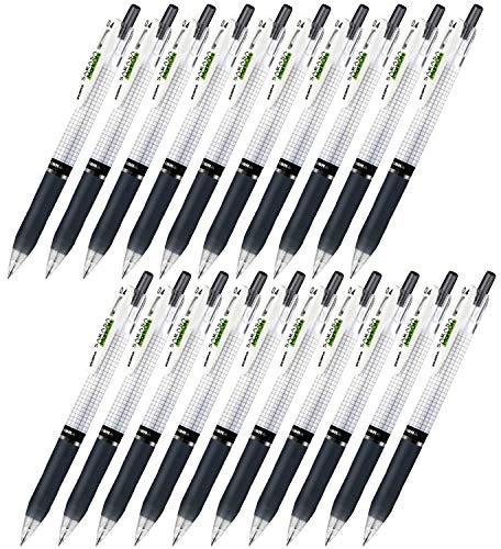Zebra sarasa Mark on Gel ink 0.4mm ballpoint pens ink color (Black) pack of 20