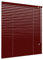 Alu Jalousie viele Größen und Farben Aluminium Lamellen Rollo Faltrollo Jalousette Wandmontage Deckenmontage Tür Fenster Sonnenschutz Sichtschutz Blendschutz Hitzeschutz (200 x 160 cm, Bordeaux)