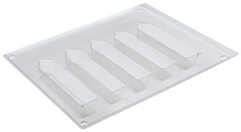Rayher Gießform für Straßenmalkreide, 5 Formen à 11 x 2 x 2 cm, Material PET, Form zum Ausgießen mit Kreide-Gießpulver, Beton, Gießpulver, Betongießform, 36111000, Sb-btl. 1stück