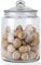 ORNAMI Biscuit Glass Storage Kitchen Jar with Airtight Lid (5.8L)