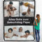 Aocase Geschenke für Männer und Frauen, Decke mit Foto, Kuscheldecke Fotodecke, Dankeschön Klein, Geburtstagsgeschenk Jahrestag Geschenk Papa, Flanell