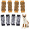 Dolahovy 8 Stück Hunde Ellenbogenschutz,Warme Hundebein Socken Elastischer gestrickter Beinwärmer für Haustiere Beinwundenschutz für Haustiere für kleine mittelgroße Hunde und Katzen