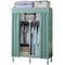Kleiderschrank Tragbarer Kleiderschrank Faltbarer Schrank Mit Kleiderstange, Aufbewahrungsorganisator Für Den Kleiderschrank Für Schlafzimmer,Green-88x48x176cm