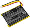 TECHTEK Batterie 730mAh compatibile con [JBL] Go 2, Go 2H sostituisce GO2/MLP284154, MLP284154 FBA
