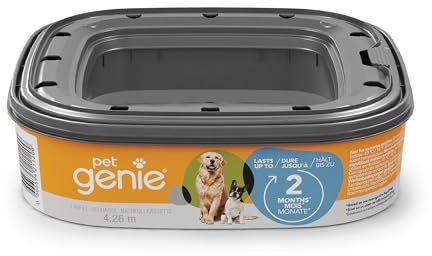 Pet Genie - Multi-layer refill with odour barrier technology for Dog Waste Disposal System - One refill lasts up to 2 months for one pet