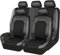 YALLIT Sitzbezüge Auto Autositzbezüge Universal Set für Opel Astra K/Astra K Sports Tourer/Astra L/Antara/Ampera/Zafira Life/Zafira A/Zafira B Auto Zubehör, grau