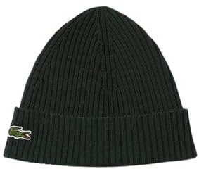 Lacoste Unisex Knitted Cap Beanie-Mütze, Splintholz, Einheitsgre