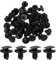 50 Clip per Paraurti, 8565.53 1609267280, Clip per Paraurti del Parafango, Rivetto Plastica per Auto, Ricambio Compatibile con Citroen Peugeot Jumpy Berlingo C3 C4 C5 C6