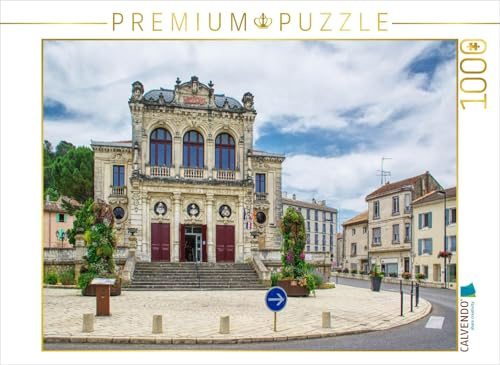 CALVENDO Puzzle Stadttheater | 1000 Teile Lege-Größe 64 x 48 cm Foto-Puzzle für glückliche Stunden