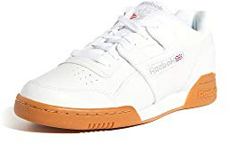 Reebok Herren Workout Plus Crosstrainer, Weiß Carbon Classic Red, 42.5 EU