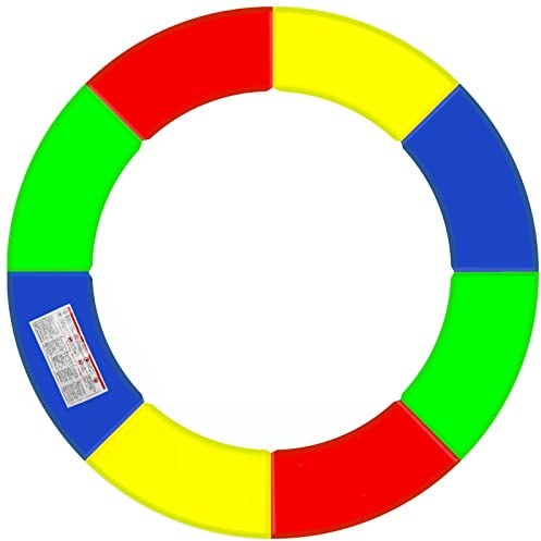 Baunsal® Trampolin Randabdeckung Ø 183 244 250 275 300 305 335 366 370 396 400 427 430 457 460 487 490 cm viele Farben uv-beständig Rahmenpolsterung Federnabdeckung Federabdeckung viele Ersatzteile
