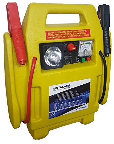 Motacare® 4-in-1 12V 400A Car Jump Starter & Air Compressor (700 Peak Amps)