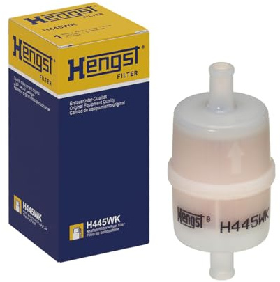 HENGST - Luftfilter H445WK - Luft-Leitungsfilter für KFZ | Hochwertiger Luft-Leitungsfilter - Entfernt Staub und Schmutz