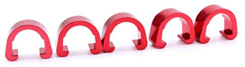 BESPORTBLE C Shaped Buckle Bike Line Fixing Clamp 10pcs Clips for Accessories Bike Cable Clamp