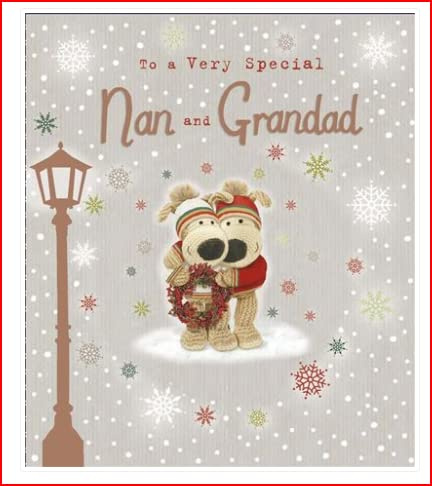 UK Greetings Nan and Grandad Christmas Card - to a Very Special Nan and Grandad