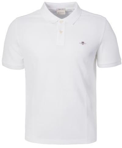 Gant Herren Reg Shield Ss Pique Polo Polohemd (1er Pack)
