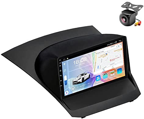 Android 12 Autoradio per Ford Fiesta 2009 2010 2011 2012 2013-2017 2 DIN Stereo Car Tablet Pollici Schermo MP5 Lettore Multimediale Receiver GPS Radio con 4G WIFI FM SWC Car-play (M600S 8core 6+128G)