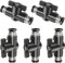 5 Stück Pneumatik Steckverbinder 8mm: Pneumatik Druckluft Absperrhahn Rundschnur Pneumatik Schlauch 8mm Steckverbinder Pneumatikventil Pneumatischer Direktkopf für Gas Schnellkupplung