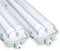 Vigevee LED Feuchtraumleuchte Wannenleuchte 150cm 2 x 24w 4800LM Kaltweiß 6500K Doppelt T8 LED Röhre, IP65 Wasserfest Feuchtraumlampe Werkstattlampe für Garage, Keller, Büro - 2 Stück