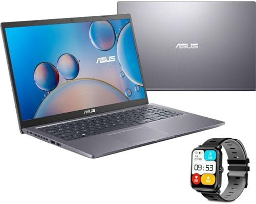 Asus Notebook Portatile, 15.6'' HD, Intel i3-10110U Ram 12GB, Ssd 756GB (256GB NVMe + 500GB Ssd 2,5’’), Windows 11 Pro, Office 2021 Pro Plus + SmartWatch
