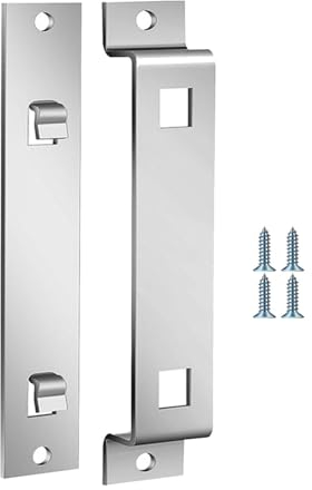 kowaku Rostfreie, stabile Vogelhaus-Aufhängungshalterung, schnell abnehmbar für Baum-Vogelhäuschen, Pfosten, Nistkästen, Futterspender, 1 Satz