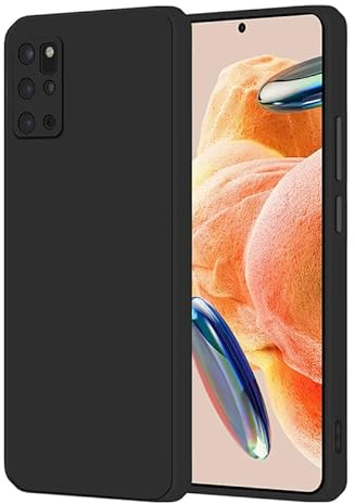 Rcokas für Handyhülle Samsung S20 Plus Hülle Schwarz Samsung Galaxy S20 Plus Schutzhülle Case Cover Black Silikon, Soft TPU, Stoßfest, rutschfest, Basic Standard