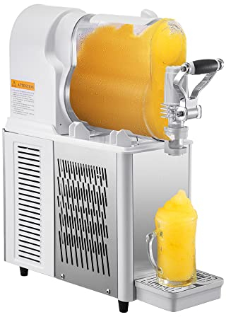 YOtat Máquina para Hacer Granizados Comercial De 3/6/9L, Máquina para Hacer Granizados De -2~-7 ℃, Máquina para Hacer Granizados De Hielo con Pantalla Led para El Hogar, CE/Fcc/CCC