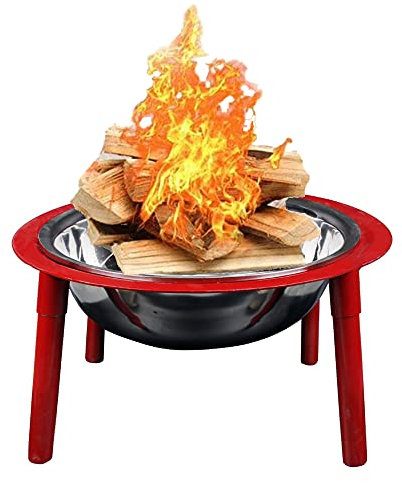NOALED Foyer extérieur portatif de Foyer, Foyer à Bois, Bassin de Chauffage, brasero de Barbecue