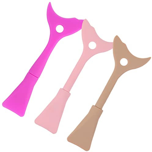 Baluue 3stücke Mascara Schutz Doppel Kopf Werkzeug Wimpern Lidschatten Schutz Pads Aus Silikon Für Make-up Anfänger Und Profis