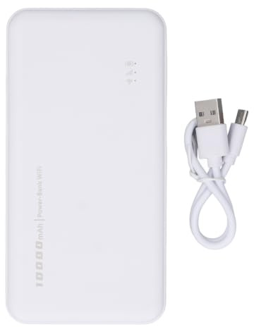 4G LTE WiFi Mobile Hotspot 300 Mbit/s SIM-Karten-Slot 10000MAh Power Bank Weiß