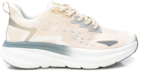 REFRESH - Zapatilla Mujer Beige - Calzado Cómodo y Versátil - Moda Casual - Modelo 17283404 (Talla 36)