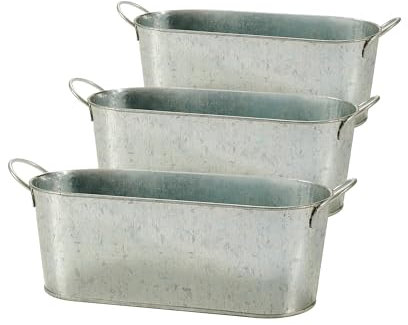 HdHStore© / Jardineras de Metal con Asas (3)