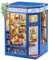 Cutefun Book Nook, DIY Miniatur Haus Kit für Erwachsene 3D Holzpuzzle Mini Booknook Bücherregal Modell Craft Kit (Literature Bookstore)