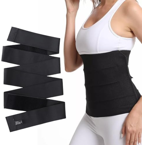 XoeLLe Cintura Addominale da Donna Regolabile con Cinghie Post Parto e Guaina Panciera Piatta Cinture Dimagranti Lombari Traspiranti per La Casa O Cura Postnatale Materiale in Nylon 3M