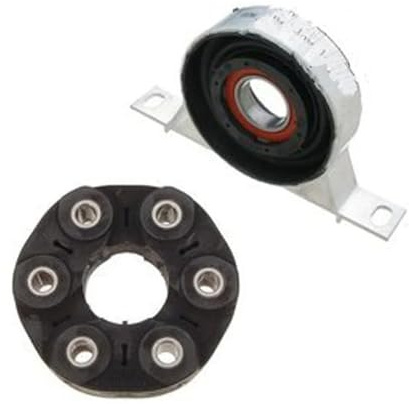 Cardan Arbre Transmission Kit De 2 Disques Support Palier Central D'arbre Transmission 26127501257 Pour BMW Série 3 E46 E85 1997-2006 26117511454