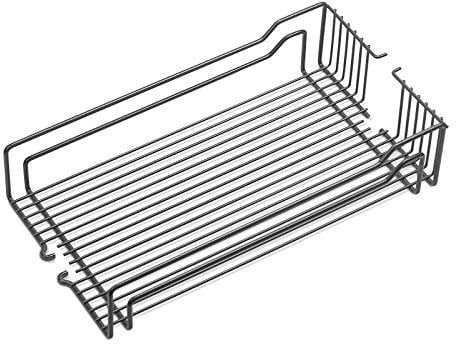 Einhängekorb anthrazit 350 x 467 x 110 mm für 400 mm Schrankbreite Drahtkorb für Apothekerauszug DISPENSA-X, Junior und Swing von SO-TECH®