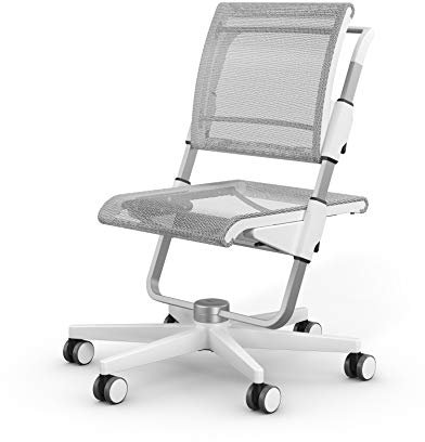 moll Scooter Kinderschreibtischstuhl | mitwachsend & ergonomisch | individuell verstellbare Sitzfläche & Rückenlehne | Drehstuhl ideal für Schulkinder | atmungsaktive Netzbespannung | Made in Germany