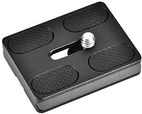 Schnellwechselplatte mit 1/4-Zoll-Schraubbefestigung 40/50/60/70 / 100mm Schnellwechsel-Adapter für Arca für Benro Einbeinstativ-Stativkugelkopf-Spiegelreflexkamera(PU50)