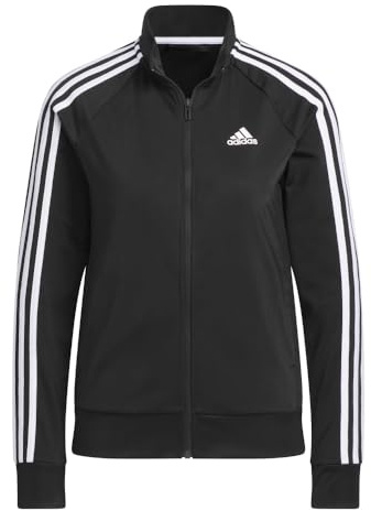 adidas Women's Essentials Warm-Up Slim 3-Stripes Track Top