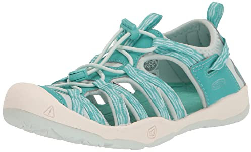 KEEN Unisex Kinder Moxie Sandalen, Waterfall Blue Glass, 32/33 EU