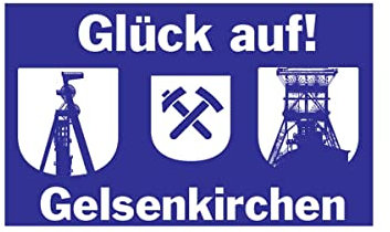 TS24Direkt Gelsenkirchen - Glück auf Fahne (F65)