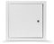 Metal Access Panel Inspection Door with Picture Frame Gloss White - Conceals Pipe, Meters, Wires - Fuse, Plasterboard Cover Box - Non Fire Rated (290x290mm (in 250x250mm))