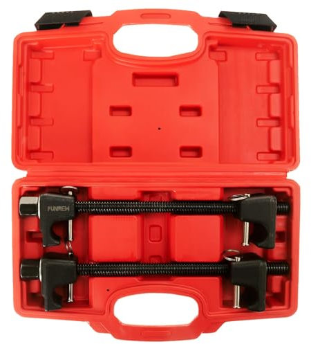 Punmew Macpherson Lot de 2 compresseurs de ressort pour travaux de suspension