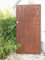 Zen Man 032135-2 Brise-vue pour le jardin, en fer patiné, 1 mm, décoration de jardin, clôture de jardin en métal B75, hauteur 150 cm
