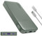 JUOVI Power Bank 10000mAh, 35W Powerbank Schnellaufladung mit 3 Ausgängen und 2 Eingängen, PD3.0 QC 4.0 Tragbares Ladegerät, mit digitaler Anzeige für iPhone, MacBook, Samsung, Android