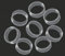 10 Stück Joystick Protectors, Silikon Elastic Joystick Schutzring Kompatibel mit Steam Deck PS5 PS4 Xbox Switch Pro Game Controller, Playstation 5 Racing Wheels Xbox Zubehör