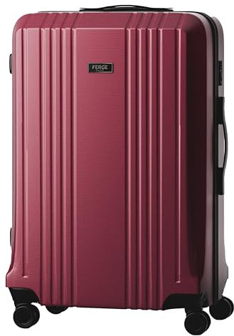 FERGÉ XL Großer Koffer Hartschale mit TSA Schloss Cannes Rollkoffer Reise-Koffer 77 cm Hartschalenkoffer Trolley 4 sanfte Rollen - sehr robuster Polycarbonat Koffer