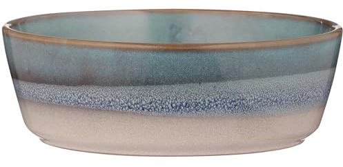 Mason Cash: Reactive Fade Pet Bowl - 7.9, 44oz - Multi Glaze, Dog Food-Water Dish, Ceramic Stoneware, Microwave-Dishwasher Safe, Feeding-Hydration